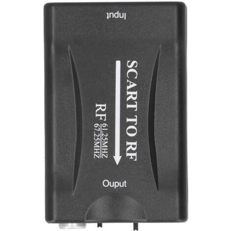 SCART-zu-RF-Konverter für TV-Set-Top-Boxen, 67,25 MHz/61,25 MHz Videoadapter (1/5)