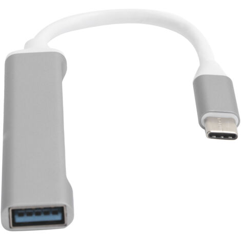 4-Port USB-C auf USB 3.0 Adapter aus Aluminiumlegierung für Computer und Zubehör (1/5)