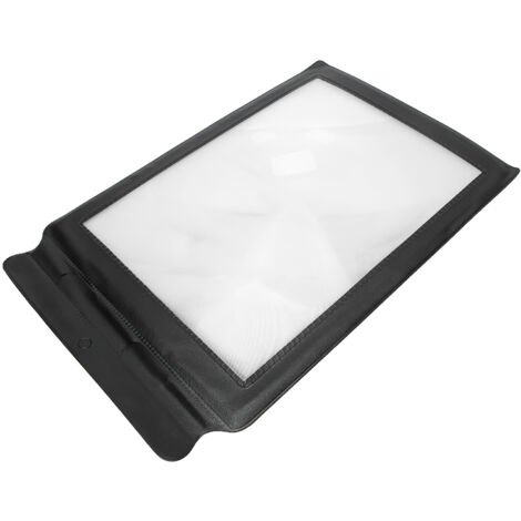 A4-Leselupe für Dokumente, Bücher und Speisekarten, Vergrößerungsglas (1/5)