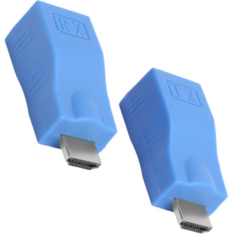 HDMI-zu-RJ45-Adapter, Audio-Video-Signalverlängerer, Empfänger/Sender
