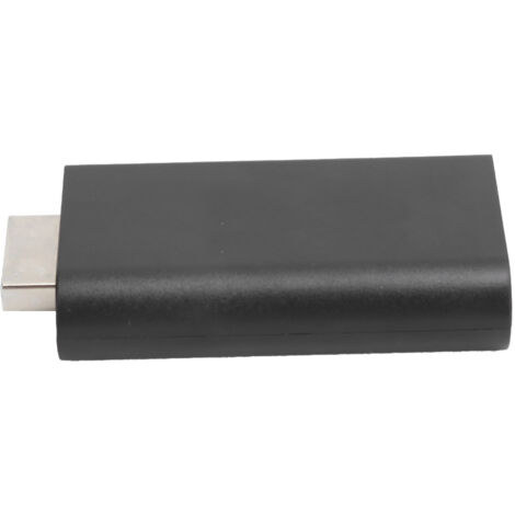 PS2-zu-HDMI-Adapter mit 3,5-mm-Kopfhörerausgang und Videokonvertierung – Schwarz (1/5)
