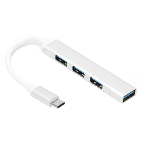 4-in-1 USB-C-Dockingstation mit OTG-Hub und Multifunktionsanschlüssen (1/5)