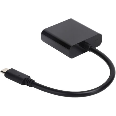 USB-C-auf-VGA-10-Gbit/s-Adapter, 1080p-Videokonvertierungskabel mit 15-poligem Buchsenanschluss (1/5)
