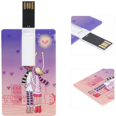 128 GB USB-Stick im Cartoon-Design – Tragbarer USB 2.0-Speicher – Geschenkidee: Flash-Speicher für PC und Laptop (1/5)