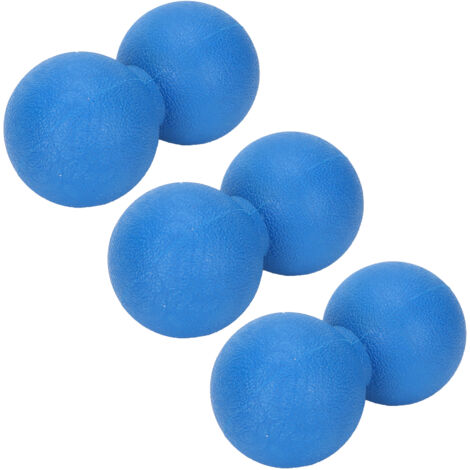 Erdnussförmiger Massageball zur Muskelentspannung und Regeneration nach dem Sport – Blau (1/5)