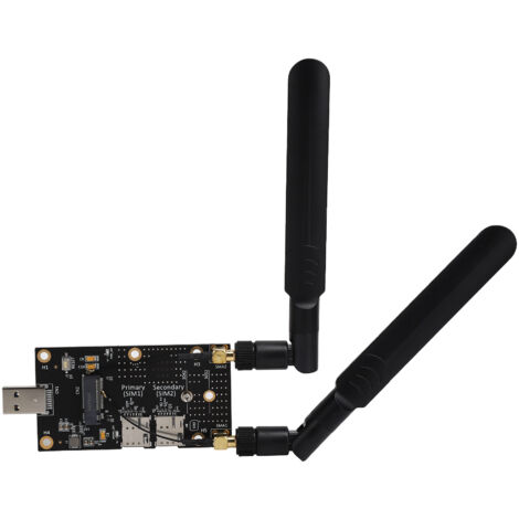 M.2-zu-USB-3.0-Adapter mit SIM-Kartenunterstützung und Antenne für 4G/5G-Module (1/5)