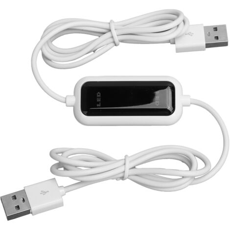 USB 2.0-Kabel für die PC-zu-PC-Dateiübertragung, kompatibel mit Windows 10/8/7 und Mac (1/5)