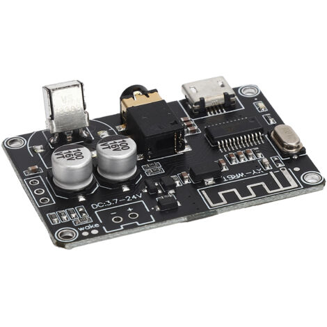 Bluetooth 5.0 Stereo-Verstärkerplatine mit Lautstärkeregler und Audiomodul (1/5)