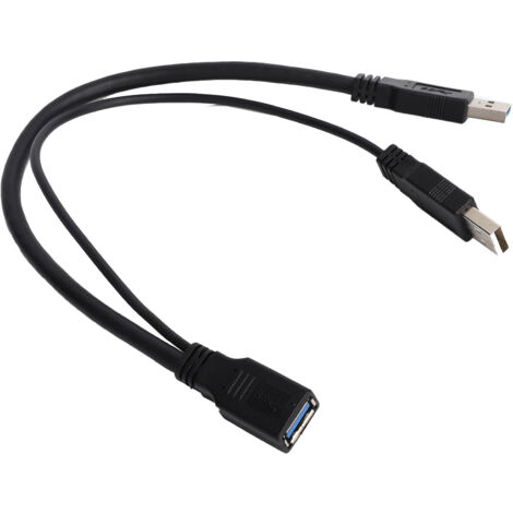 30 cm USB 3.0 Verlängerungskabel für 2,5-Zoll tragbare externe Festplatte (1/5)