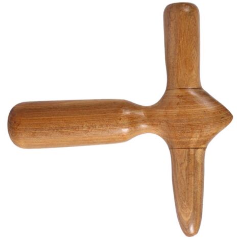 Aromatischer Massagestab aus Holz für Fuß- und Handreflexzonenmassage, Entspannung und Wohlbefinden (1/5)