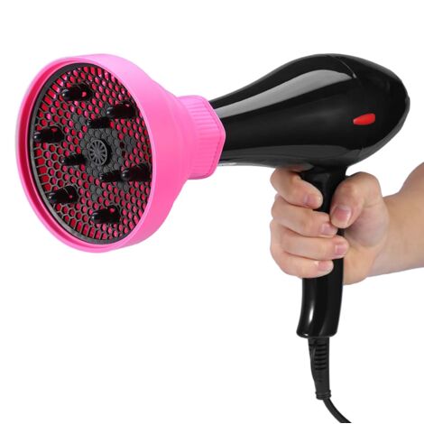 Universeller, faltbarer Diffusor für Haartrockner – Tragbares Haarstyling-Accessoire (Pink) (1/5)