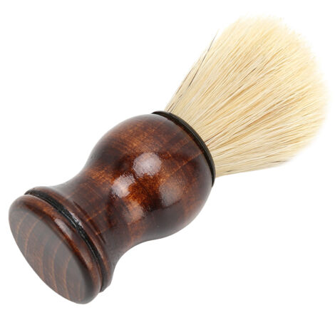 Leichte Bartbürste aus Holz für die Gesichtspflege und das Styling (1/5)