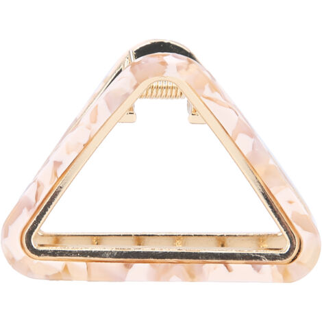 Hohle dreieckige Haarspange für Damen, elegante Zierspange (1/5)
