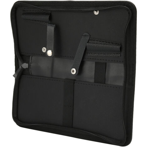 Wasserdichte Friseurtasche aus Kunstleder, ideal zur Aufbewahrung von Scheren, Pinzetten und Haaraccessoires. (1/5)