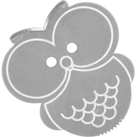 Gua-Sha-Brett aus Edelstahl für Gesichtsmassage und Entspannung – Dolphin Design (1/5)