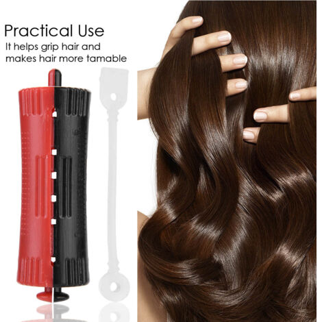Lockenwickler zum Kreieren von Locken und Wellen, Haarstyling-Set mit Haargummis und Haarspangen (1/5)