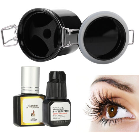 Aufbewahrungsbox für Wimpernkleber mit luftdichtem Deckel und Aktivierungssystem (1/5)
