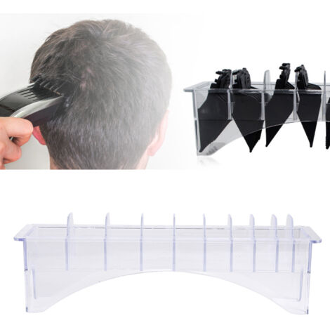 Aufbewahrungsbox für Haarschneidemaschinenzubehör – Organizer mit 10 Fächern für Klingen und Friseurwerkzeuge (1/5)