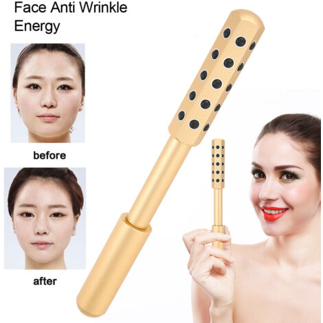 Anti-Aging- und energiespendender Gesichtsmassagestift aus Germaniumgold (1/5)