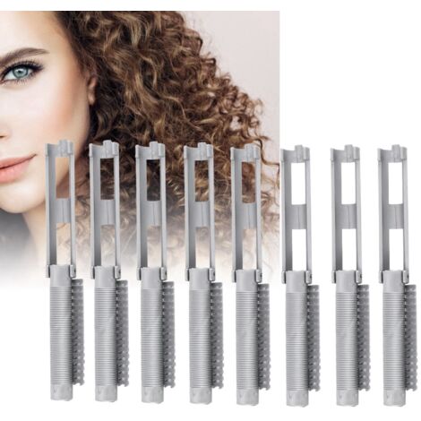 25-teiliges Set mit Dauerwellenwicklern und -clips, Friseursalon-Styling-Werkzeuge (1/5)