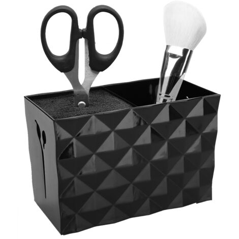 Friseursalon-Organizer – Aufbewahrungsbox für Scheren, Kämme und Haaraccessoires, Schwarz (1/5)