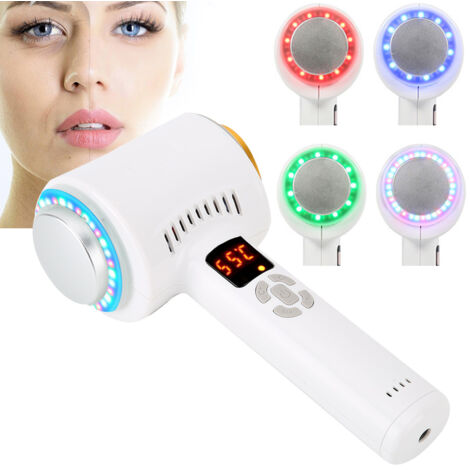 LED-Gesichtsmassagegerät gegen Falten mit Warm-/Kaltfunktion (110-240 V) (1/5)