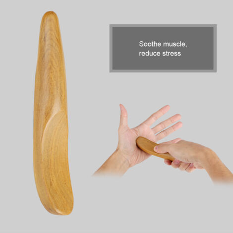 Aromatischer Massagestab aus Holz für Akupressur und Meridiane (1/5)