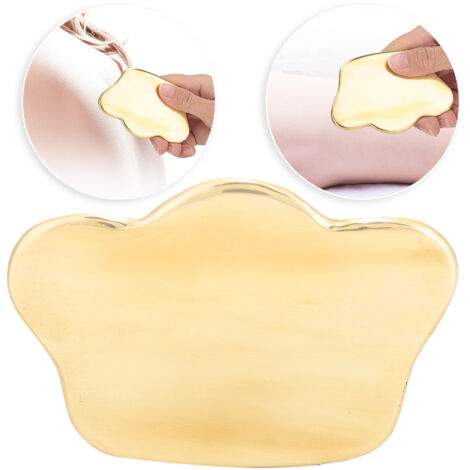 Gua Sha-Werkzeug aus reinem Kupfer für Massage und Akupunktur – Körper-Spa-Schaber (1/5)