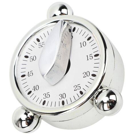 Mechanischer Timer für Küche und Salon, Friseurstoppuhr mit akustischem Alarm (1/5)