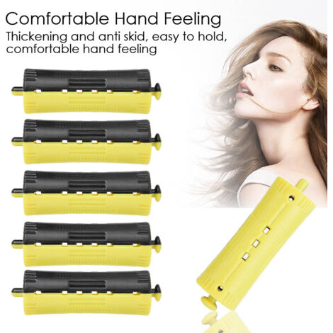 6-teiliges Lockenstab-Set für Wellen und Locken – Haarstyling-Tool mit Gummibändern 2 (1/5)