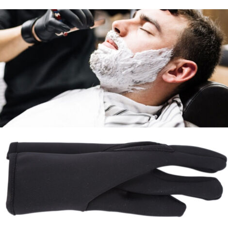 Hitzebeständiger 3-Finger-Friseurhandschuh – Professioneller Schutz beim Glätten und Föhnen (1/5)