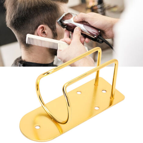 Wandhalterung für professionelle Haarschneidemaschinen, Edelstahl-Salonregal, Aufbewahrung für Haarschneidemaschinen (1/5)
