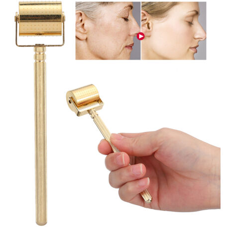0,25 mm Mikronadel-Gesichtsmassageroller – Anti-Falten und Straffung für reife Haut – DRS250 (1/5)