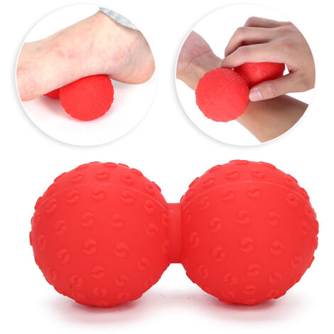 Doppelmassageball zur Muskelentspannung, Regeneration nach dem Sport und für Yoga – Rücken, Beine, Nacken (1/5)