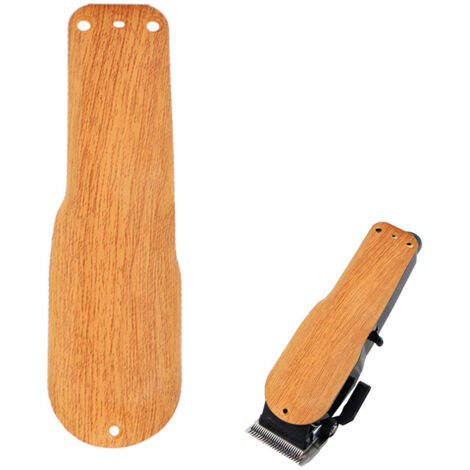 Stoßfeste Schutzhülle für WALSHelectroplate Haarschneidemaschinen, Etui im Holzmaserungsdesign (1/5)