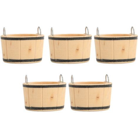 Miniatur-Badezimmeraccessoires aus Holz für Puppenhäuser, detailreich gestaltet, ideales Geschenk, tragbares Spielzeug