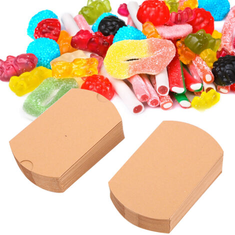 50-teiliges Bonbonbox-Kissen für Hochzeit, Geburtstag, Party, süßes Geschenk (1/5)