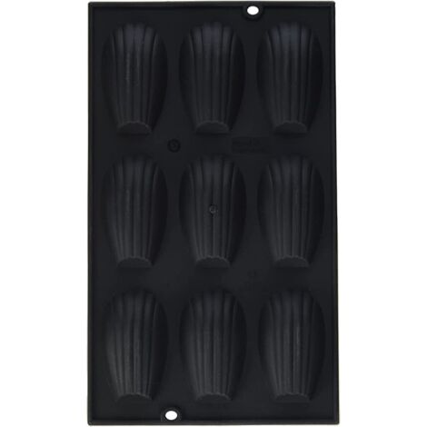 De Buyer MOUL FLEX Moules à gâteaux en silicone Madeleine (1/3)