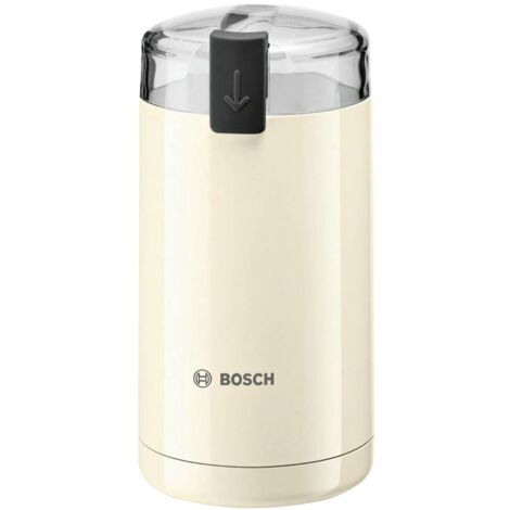Bosch – Moulin à café 180W en plastique et acier inoxydable – Capacité 75 g – Système de sécurité – Broyage fin et durable - TSM6A017C
