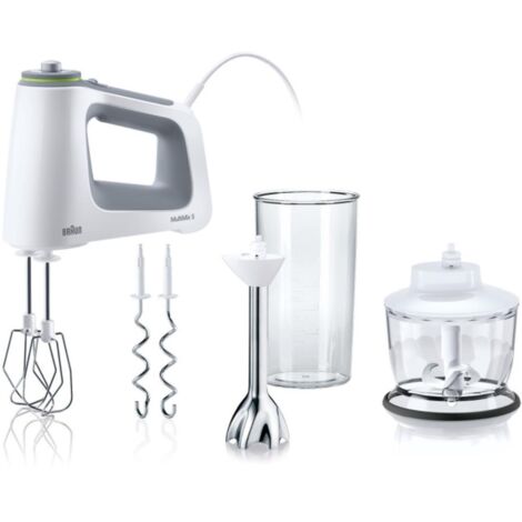 Braun MultiMix 5 HM 5137 batteur main gris blanc puissant