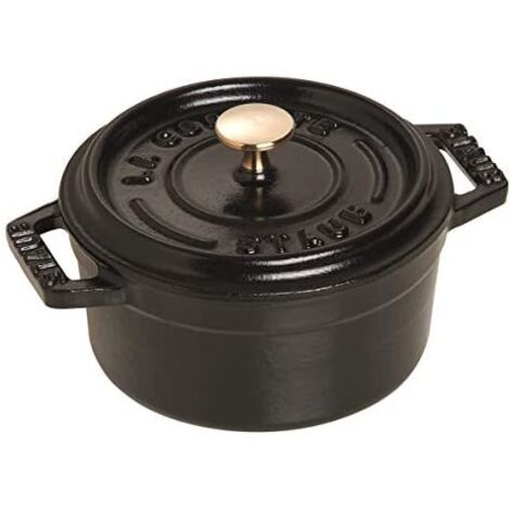STAUB Cocotte Mini new Classic fonte 0,25 litre Ø10cm noir (1/5)