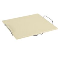 KÜCHENPROFI Pierre à pizza avec support 38x33,5x1cm