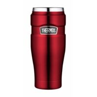 Mug isotherme THERMOS 0,47 L - Rouge, acier inoxydable, double paroi