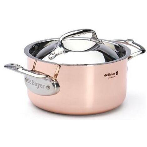 De Buyer Prima Matera pentola rame-inox 16 cm induzione (1/2)