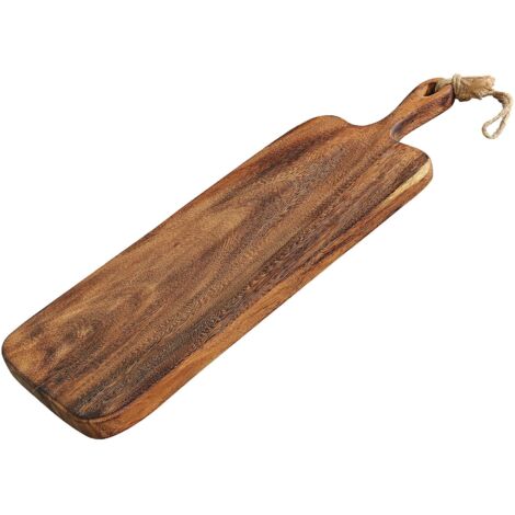 Tagliere di servizio Zassenhaus con manico in acacia 60 cm 059069 (1/4)
