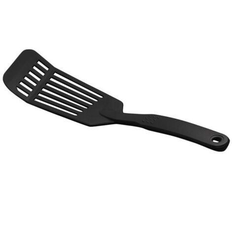 Giratore di omelette Kelomat giratore di pancake in plastica nero (1/2)