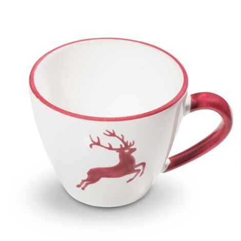 Gmundner Keramik Bordeauxr. Cervo, tazza da caffè Gourmet 0,2 litri (1/3)