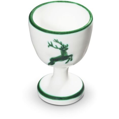 Cervo verde Gmundner Keramik, portauovo (H 7,5 cm) (1/4)