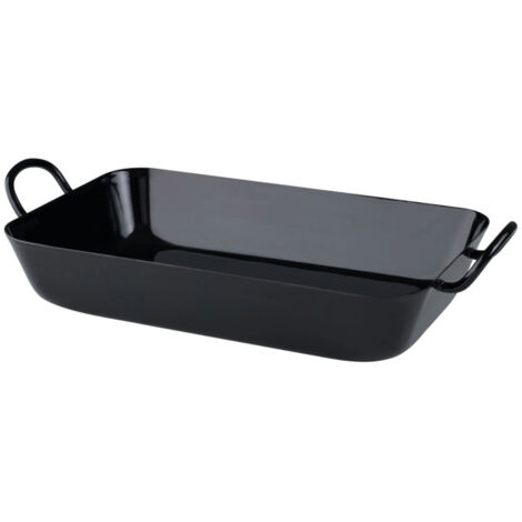Padella Riess Oma's 26/17cm per friggere/cuocere smalto nero (1/5)