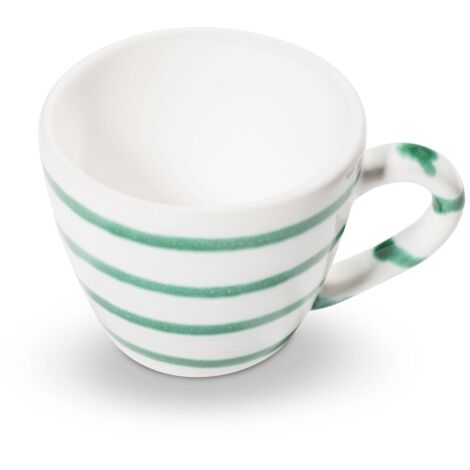 Gmundner Ceramics Tazza da caffè espresso verde fiammato 0,06 litri (1/2)